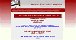 Desktop Screenshot of la-paralegals.org